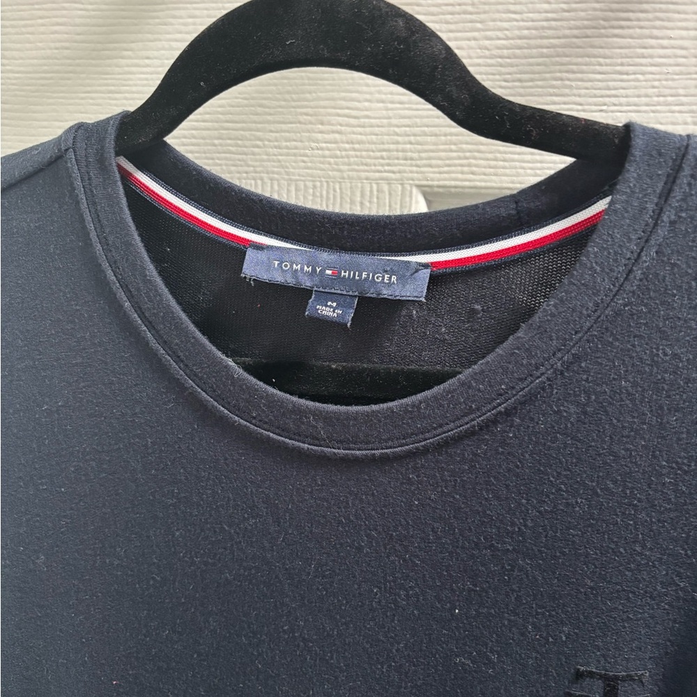 Tommy Hilfiger Navy Crewneck Dress